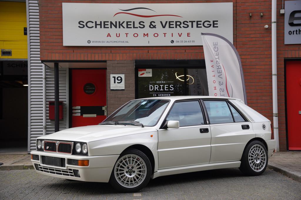 Lancia Delta 2.0-16V HF Integrale Evoluzione II Bianco Perla, Auto's, Oldtimers, Bedrijf, Te koop, 4x4, Centrale vergrendeling