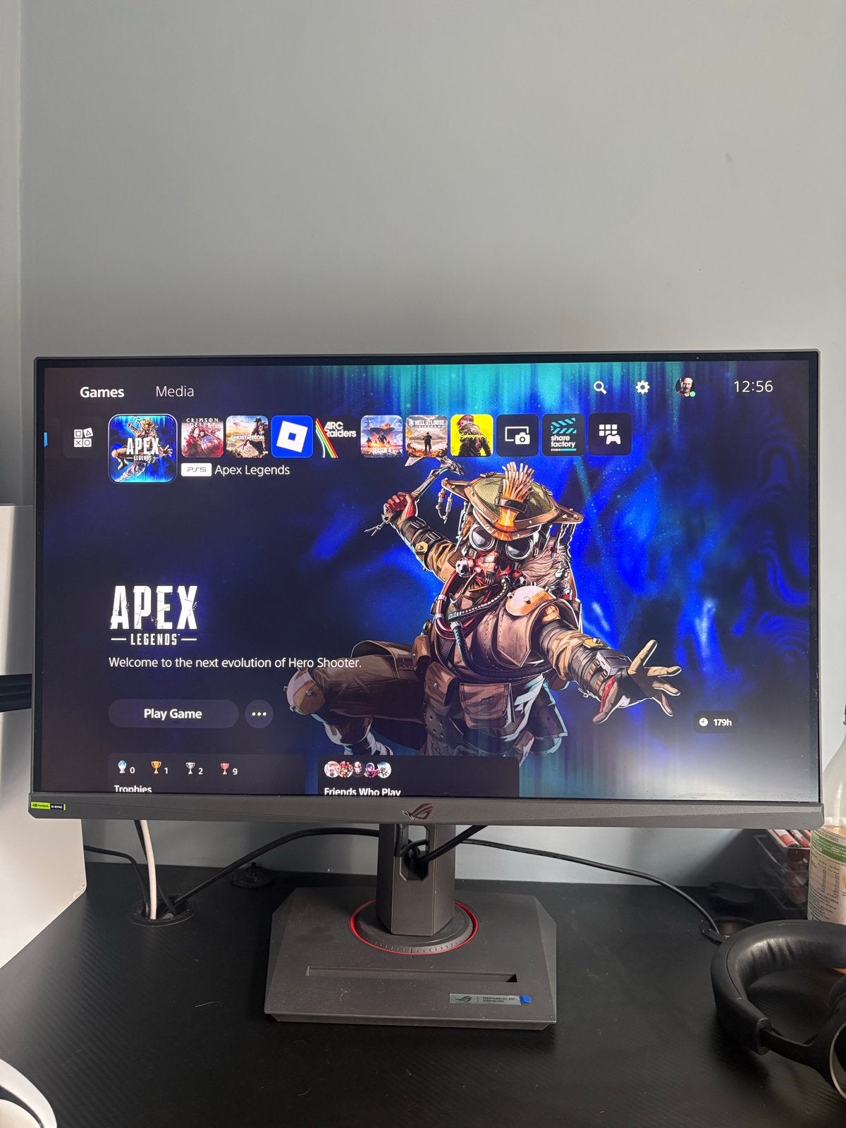 ASUS ROG Strix XG27ACS Gaming Monitor, IPS, In hoogte verstelbaar, 1 tot 2 ms, 201 Hz of meer