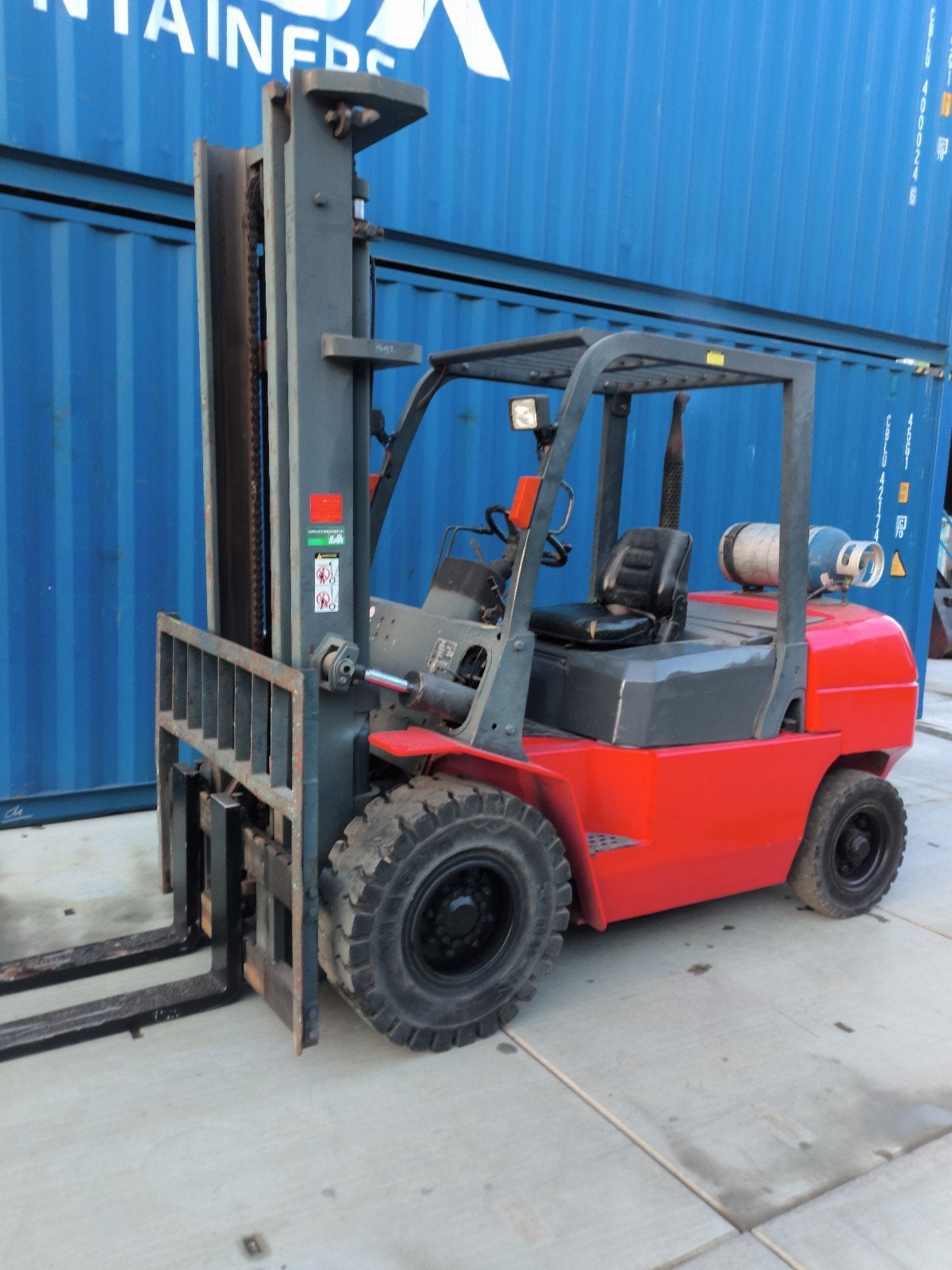 Heftruck EP 4.5 ton V6 LPG, 1000 tot 2000 kg, Ophalen, LPG, Heftruck