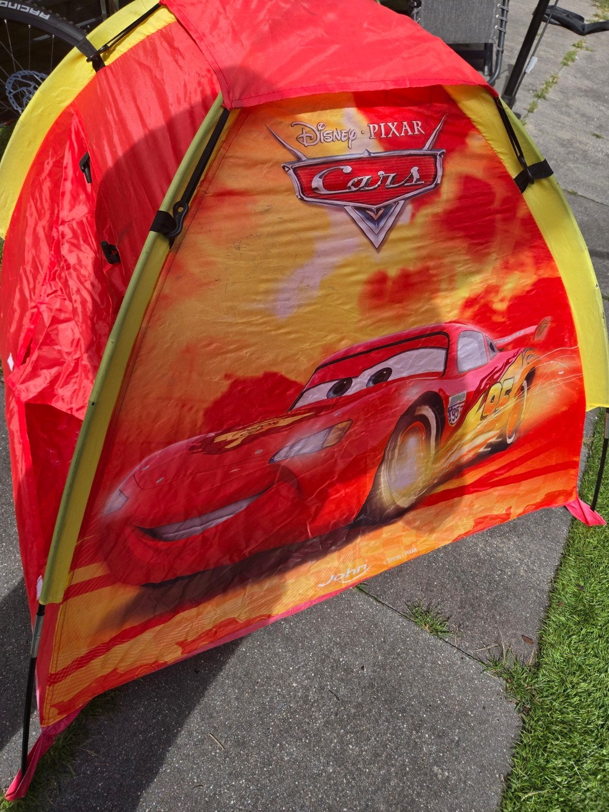 Cars Tent, Speeltentje, Ophalen of Verzenden, Gebruikt