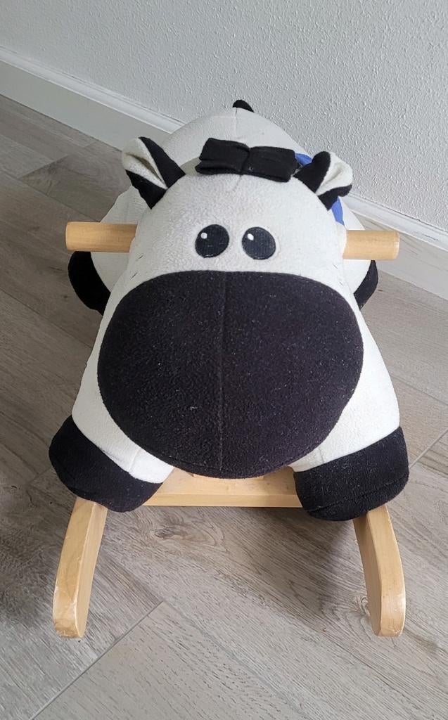 Te koop: een mooie zebra hobbelpaard, Ophalen, Gebruikt