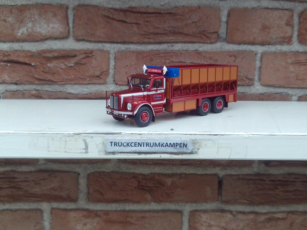 Tekno  Scania  L56  Motorwagen  van  J.  Peeters., Hobby en Vrije tijd, Ophalen of Verzenden, Nieuw, Bus of Vrachtwagen, Tekno