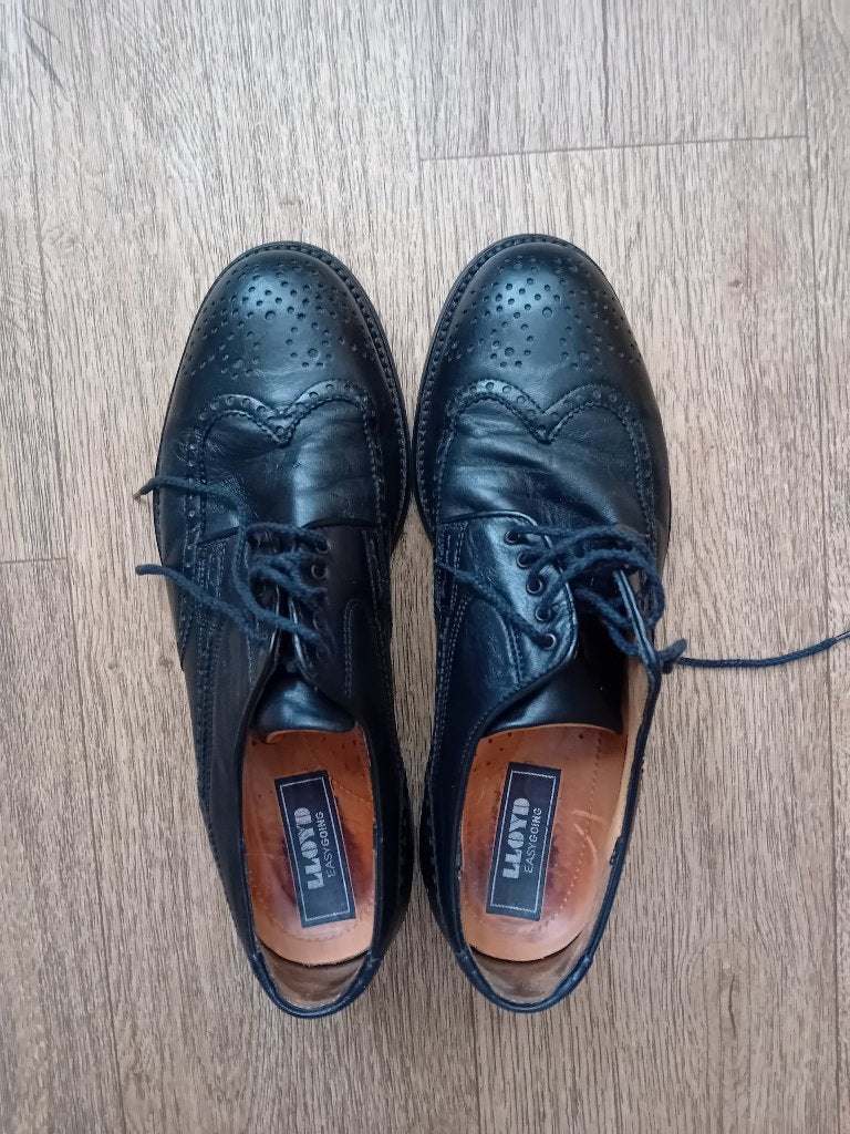 Schoenen Lloyd maat 42 voor smalle voet, Ophalen, Zwart, Lloyd, Zo goed als nieuw