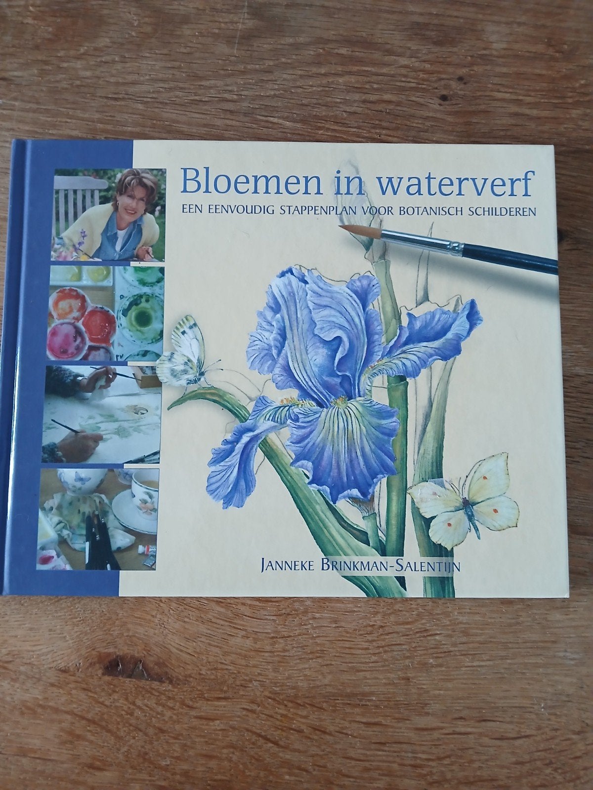 Janneke Brinkman,  Bloemen in waterverf, Boeken, Ophalen of Verzenden, Gelezen, Overige onderwerpen, Janneke Brinkman