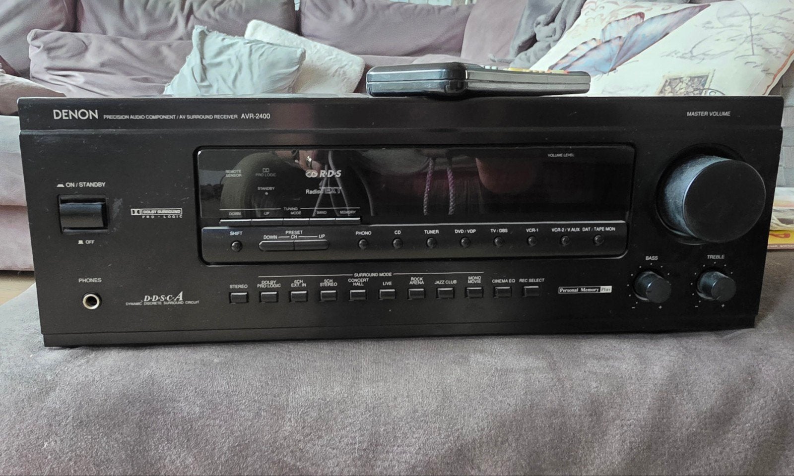 Denon AVR-2400 Vintage Receiver - Topkwaliteit Geluid, Audio, Tv en Foto, Ophalen, Zo goed als nieuw, Denon