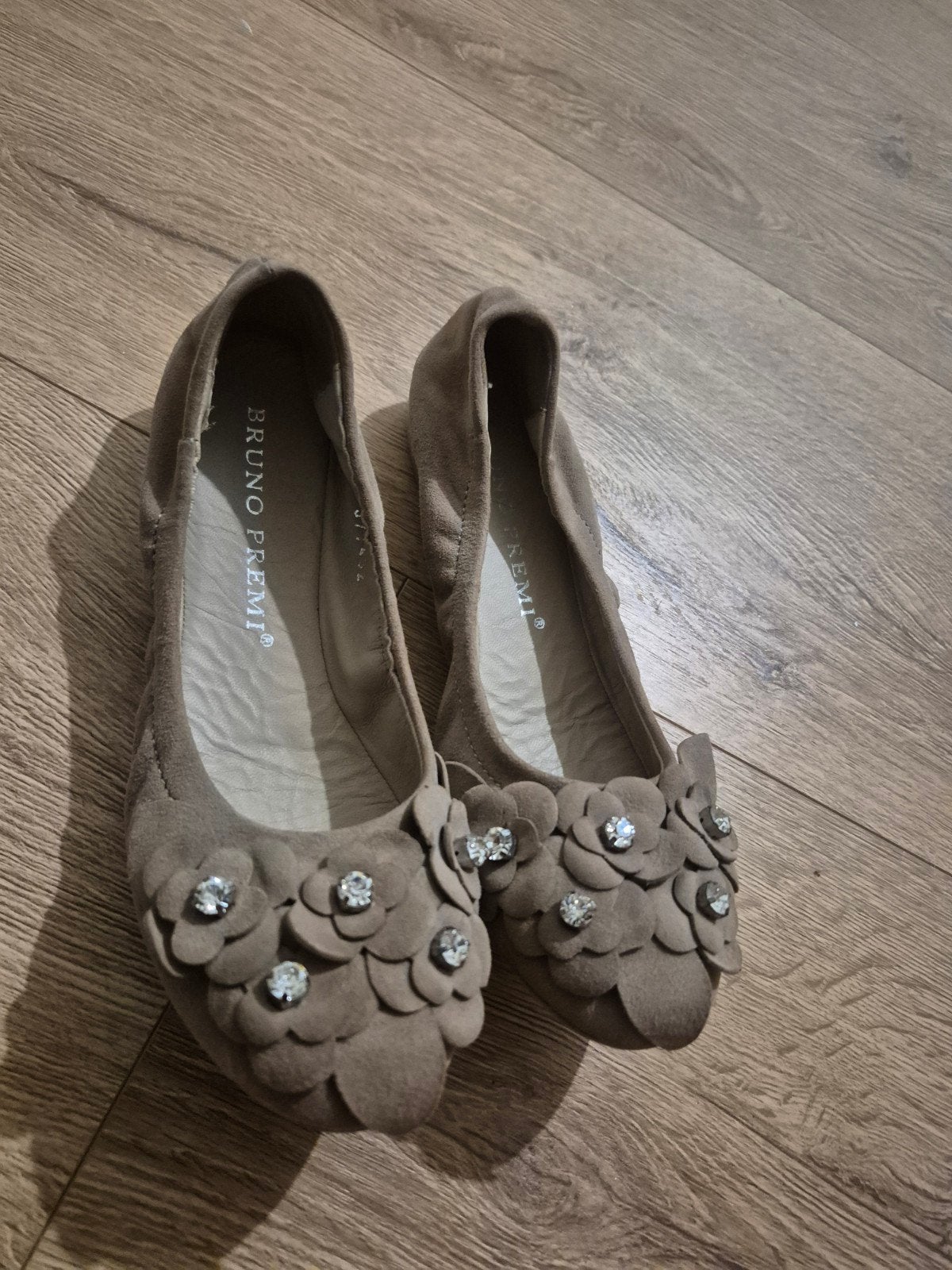 3 paar schoenen ballerina's leer 37 1+2 gratis, Ophalen of Verzenden, Zo goed als nieuw