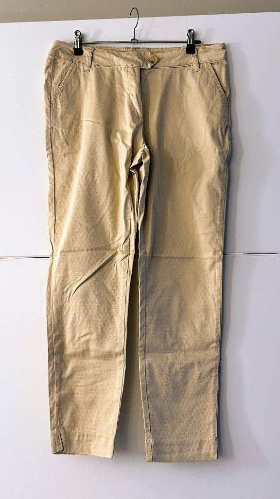 JBC beige lange broek, Kleding | Dames, Ophalen of Verzenden, Zo goed als nieuw, Maat 36 (S), Lang
