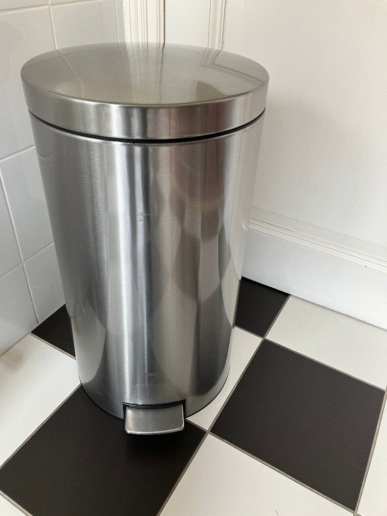 Dubbele vuilnisbak pedaalemmer Brabantia 2x: 23-30 liter, Huis en Inrichting, Ophalen, 50 – 75, Met pedaal, 40 liter of meer