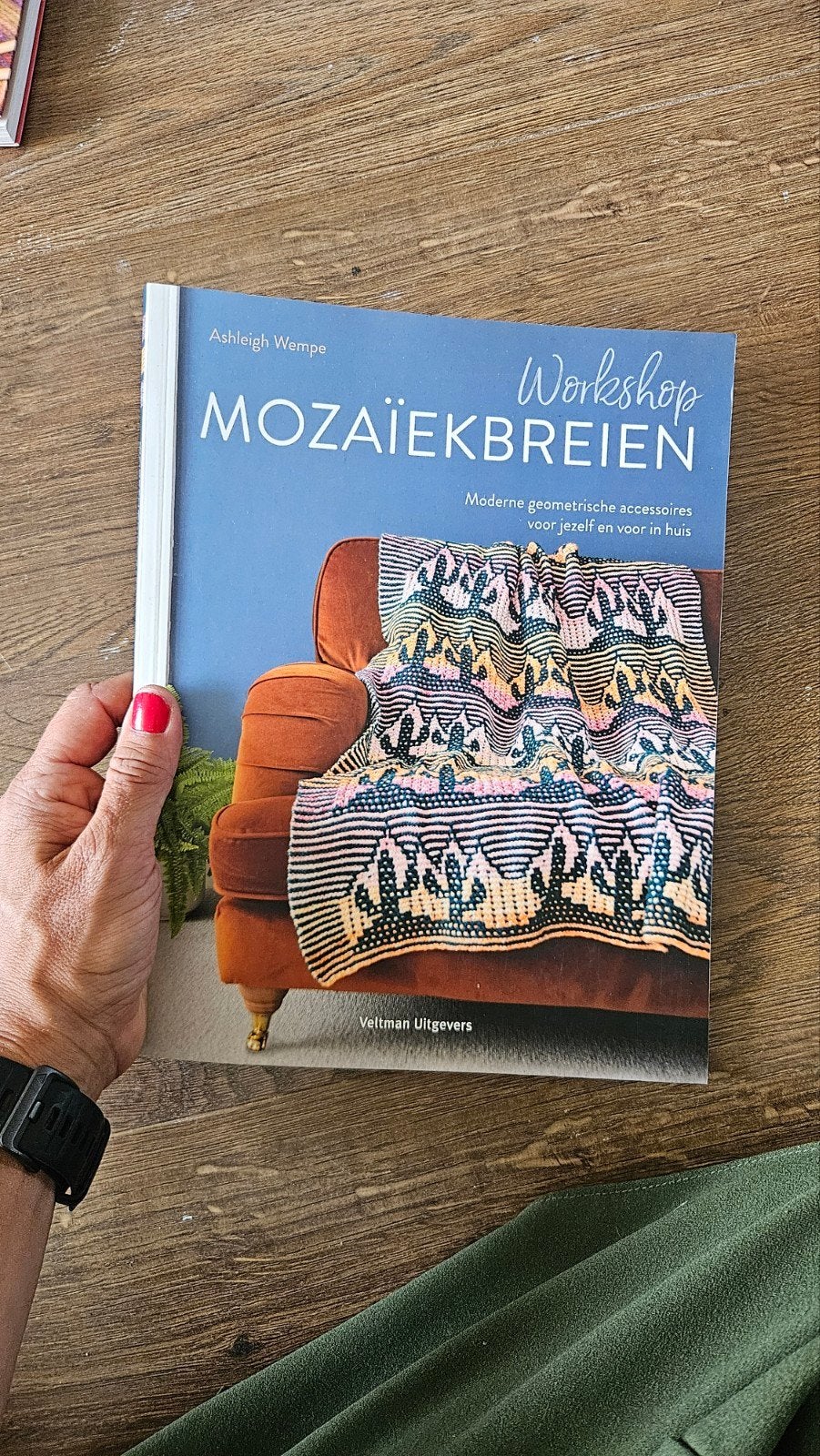 Workshop Mozaïekbreien: Leer geometrische patronen, Ophalen of Verzenden, Zo goed als nieuw, Breien en Haken, Ashleigh Wempe