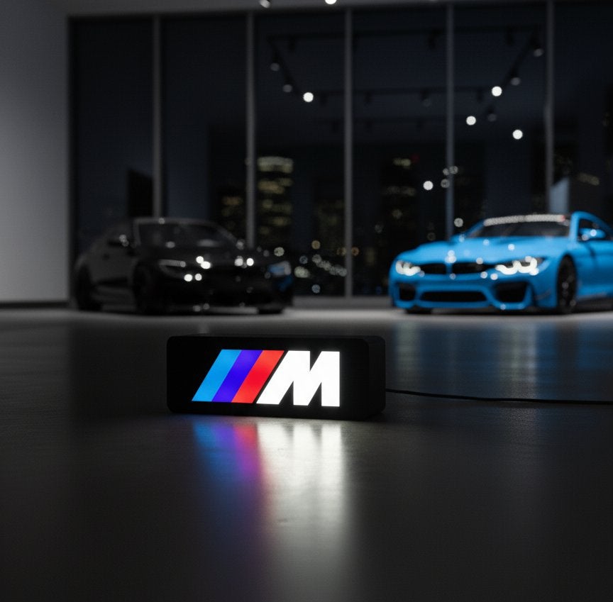 Lightbox/lichtbak BMW M Power, Verzamelen, Merken en Reclamevoorwerpen, ., Lichtbak of (neon) lamp, Nieuw, Ophalen of Verzenden