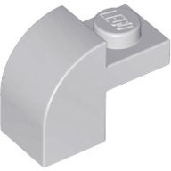 Lego dakpannen curved 2x1x1 lichtblauw grijs 8 stuks nieuw, Ophalen of Verzenden, Nieuw, Losse stenen, Lego