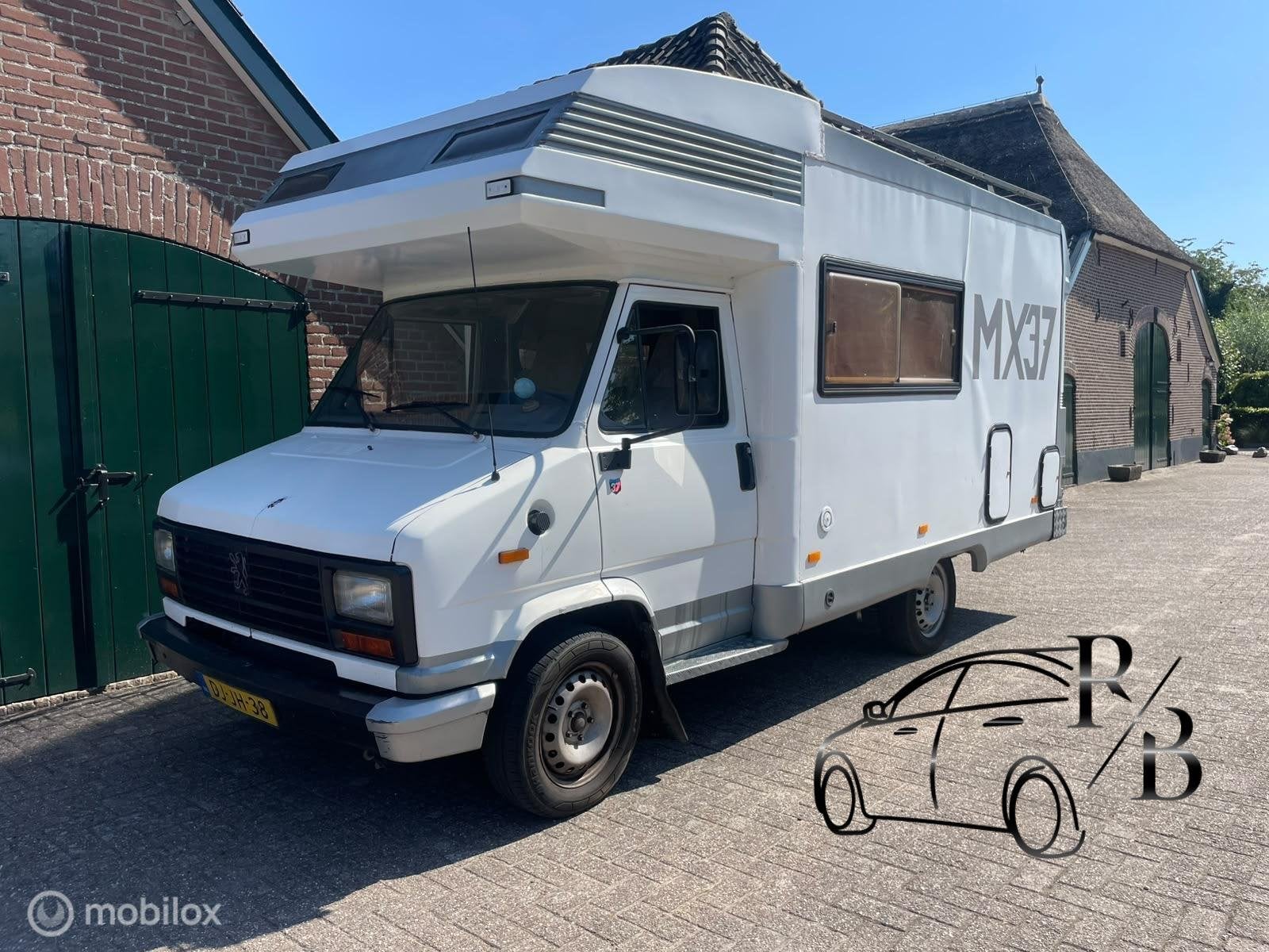 Peugeot J5 Kampeerauto 1989 APK 2028 max 5 pers KOOPJE !, Stof, Gebruikt, Overige modellen, 2260 kg