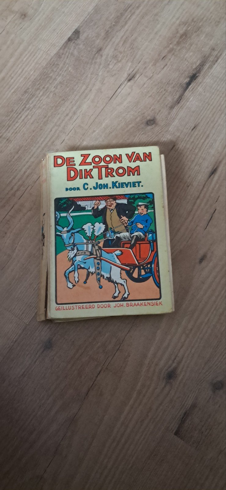 De Zoon van Dik Trom - C. Joh. Kieviet (Oud Kinderboek), Ophalen of Verzenden
