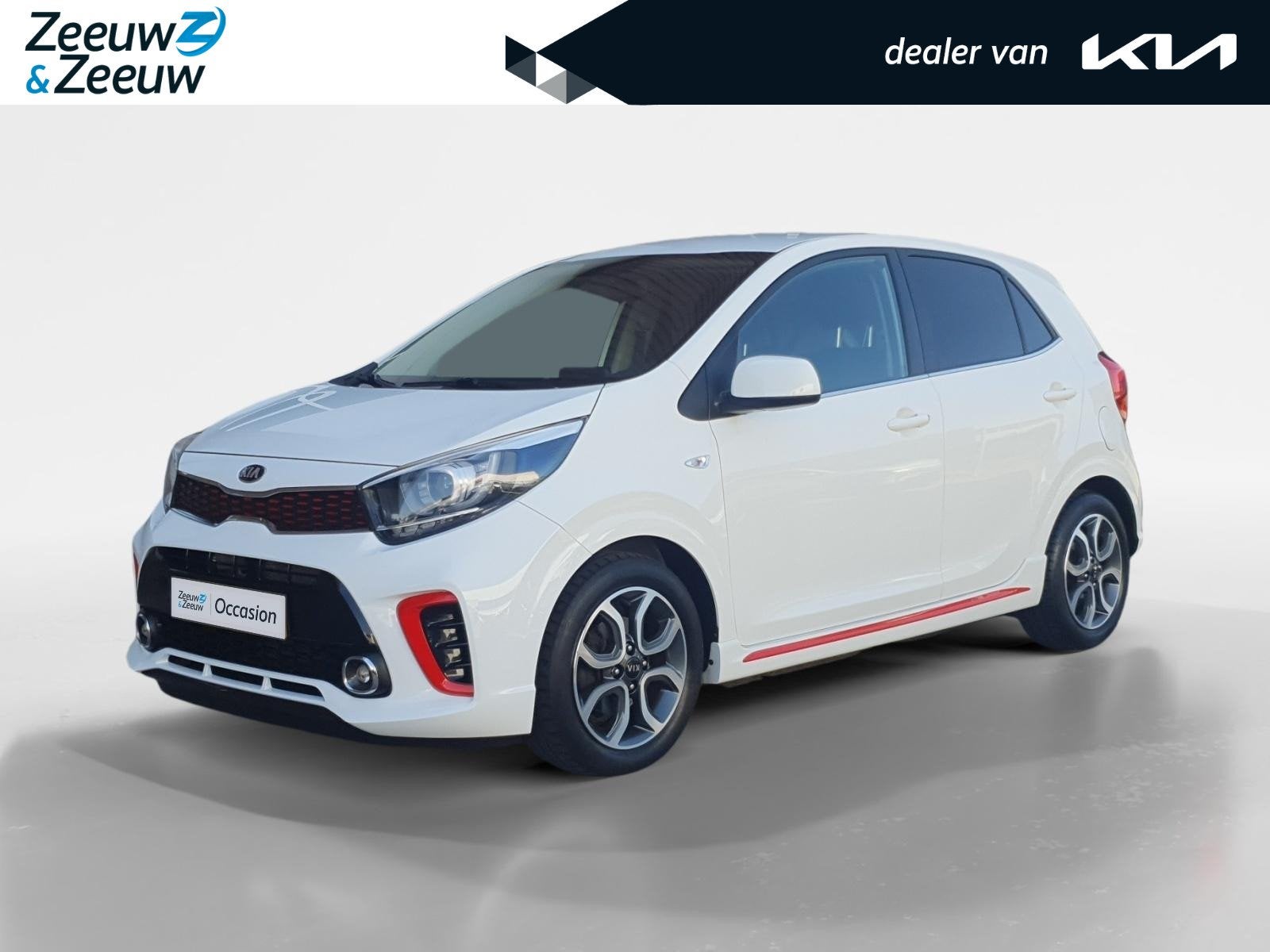 Kia Picanto 1.0 MPi GT-Line Edition | Navigatie | Camera | A, Auto's, Voorwielaandrijving, 12 maanden, Gebruikt, Euro 6