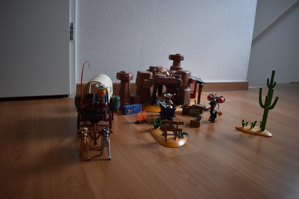 Playmobil Goudmijn Western Cowboys, Kinderen en Baby's, Ophalen, Complete set, Overige typen, Zo goed als nieuw