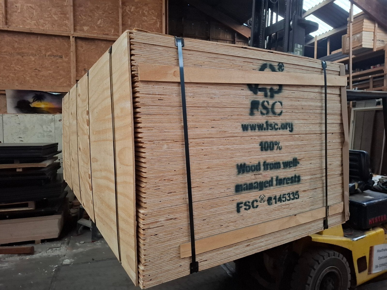 Underlayment platen 244x122x1.8 bezorgen mogelijk, Ophalen, Nieuw, 250 cm of meer, Planken