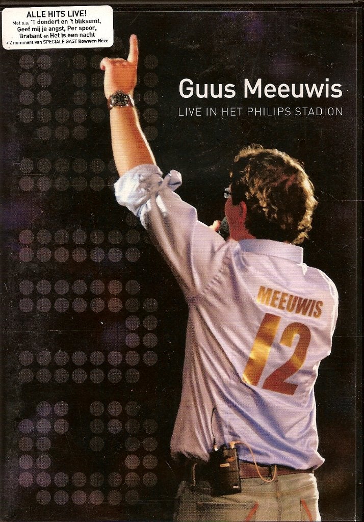Guus Meeuwis - Live in het Philips stadion, Alle leeftijden, Ophalen of Verzenden, Zo goed als nieuw, Concert