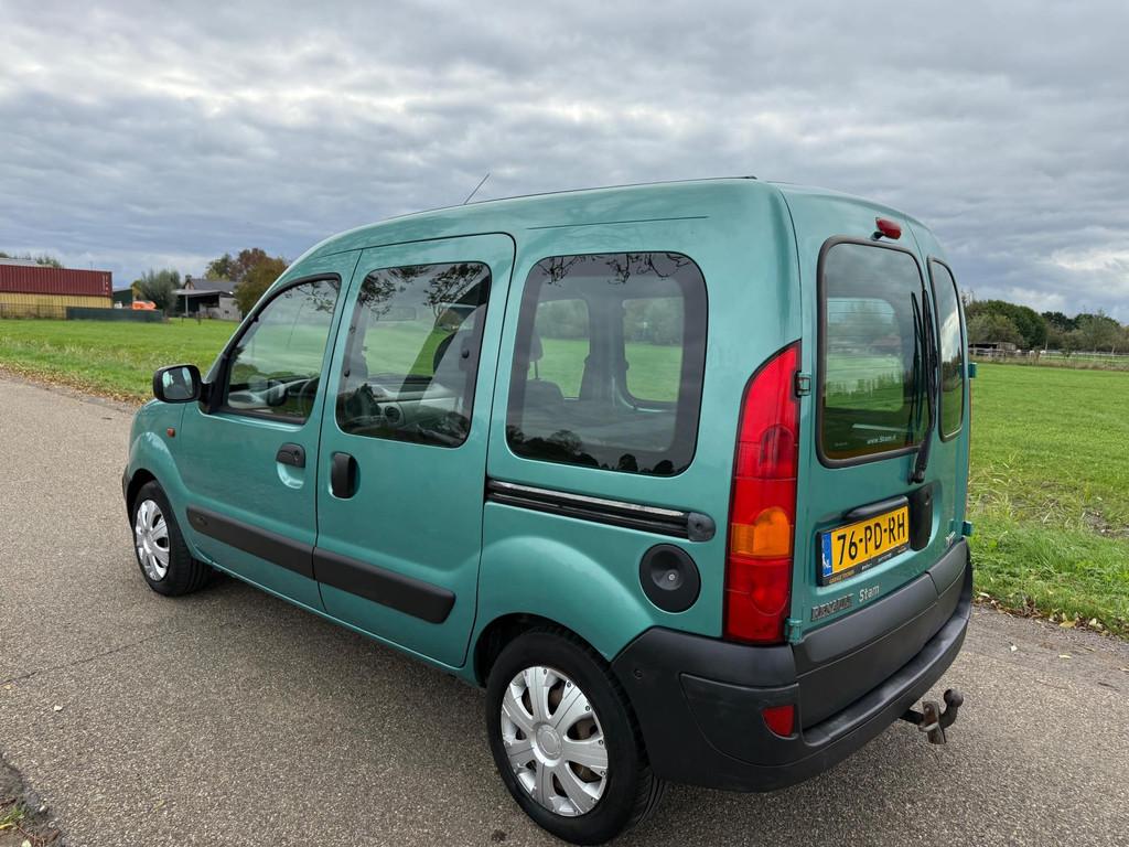Renault Kangoo 1.6-16V Privilège Automaat/Airco/elekRamen, Auto's, Stof, Gebruikt, Metallic lak, 1095 kg