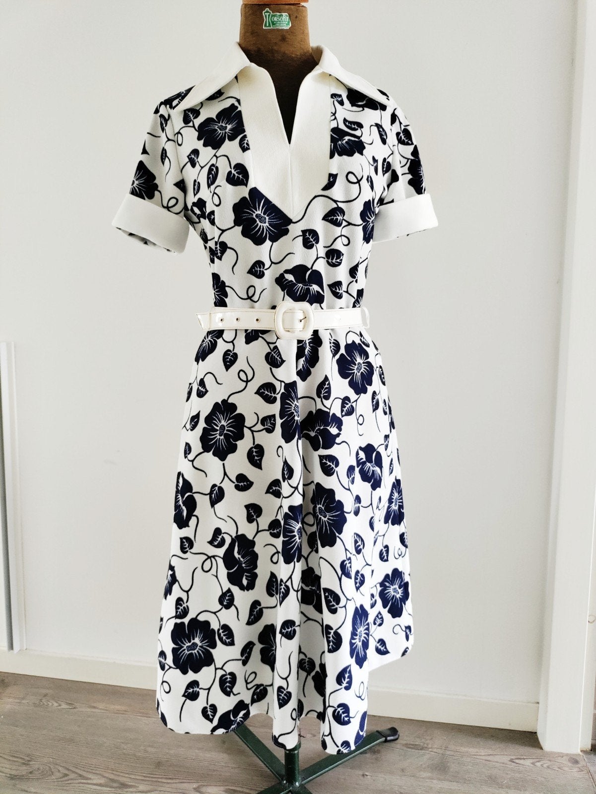 VINTAGE JURK 38 Jaren 60-70, Ophalen of Verzenden, Zo goed als nieuw, Blauw