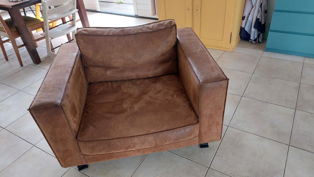 Love seat, Ophalen, Gebruikt, Tweepersoons, 75 tot 100 cm