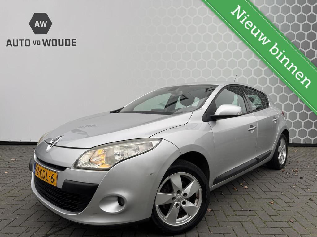 Renault Megane 1.6 Dynamique Trekhaak Let op Schade, Stof, Gebruikt, Zwart, 4 cilinders