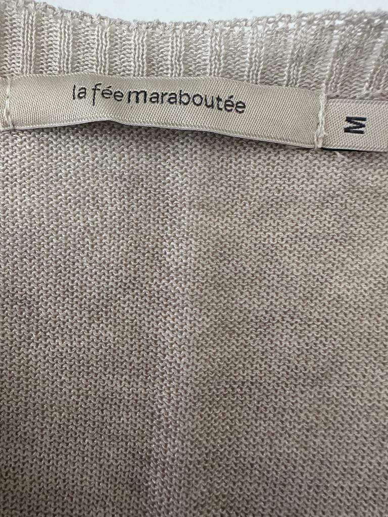 La Fee Maraboutee vest M, Maat 38/40 (M), Beige, Ophalen of Verzenden, Zo goed als nieuw