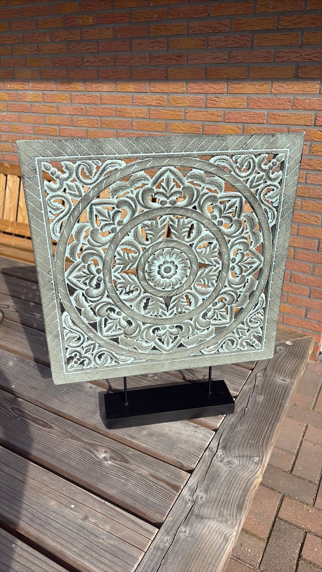 raamscherm leuke decoratie, Ophalen, Zo goed als nieuw, Decoratieobject