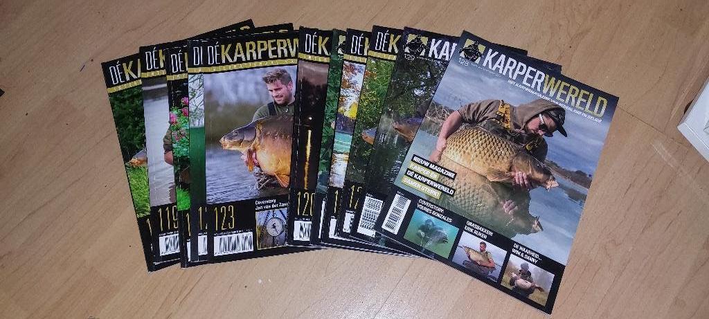 11X  BLAD  KARPERWERELD, Ophalen of Verzenden, Zo goed als nieuw, Overige typen