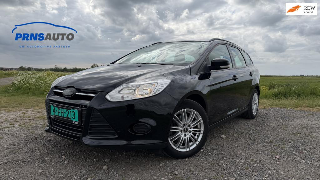 Ford Focus Wagon 1.0 EcoBoost|CarPlay/Android Auto | Lage KM, Auto's, Euro 5, Gebruikt, Zwart, Zwart
