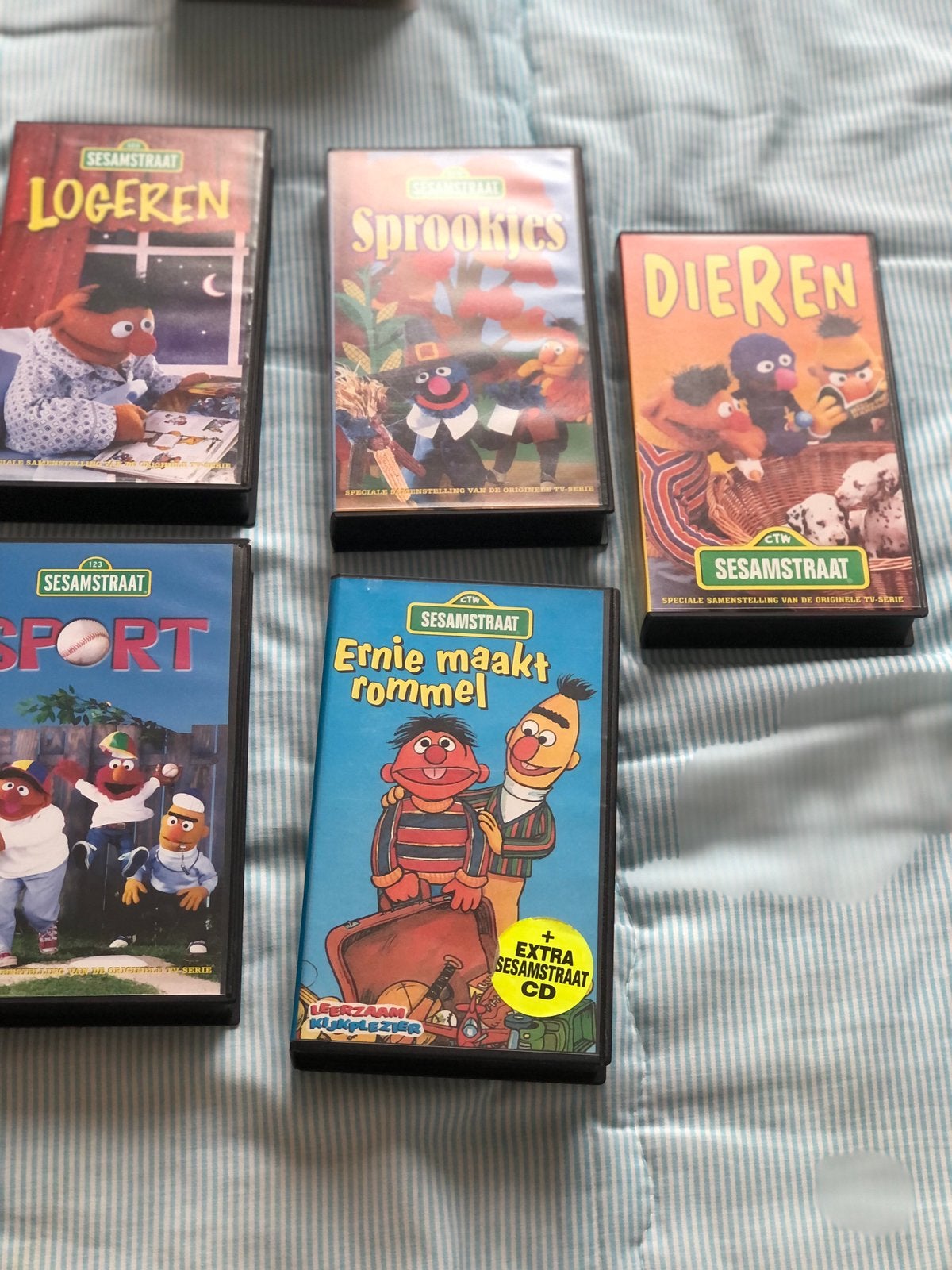 Sesam straat 5 films, Alle leeftijden, Ophalen of Verzenden, Zo goed als nieuw