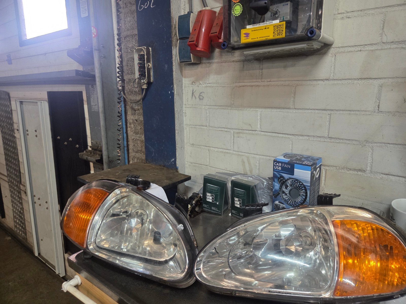 Set koplampen Honda CRX Del Sol Esi/Vti (nette staat), Ophalen of Verzenden, Honda