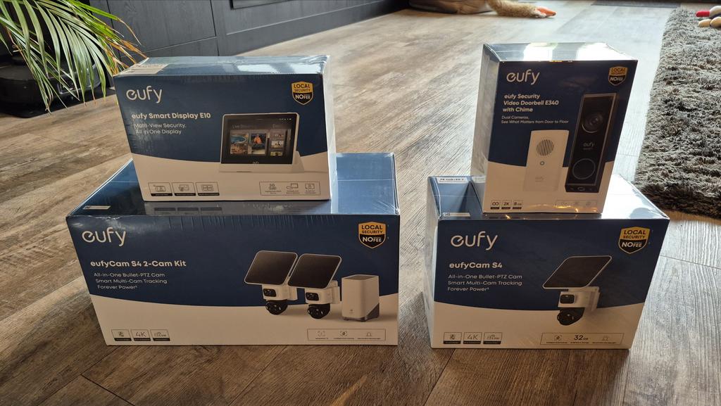 Eufy camerasysteem met deurbel, Ophalen of Verzenden, Nieuw, Buitencamera