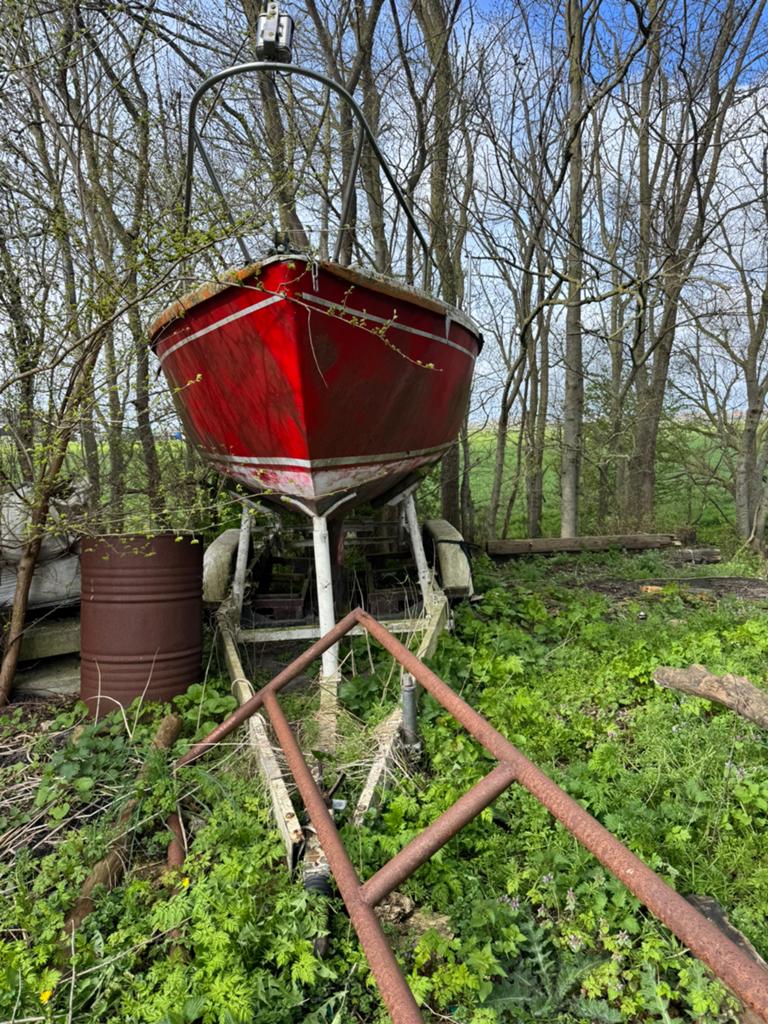 Zeilboot opknapper, Ophalen, Gebruikt, Traditionele zeilboot