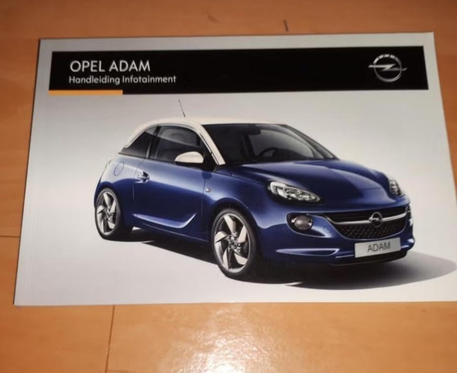 Adam infotainment Intellilink CD3.0BT Opel instructieboekje, Verzenden