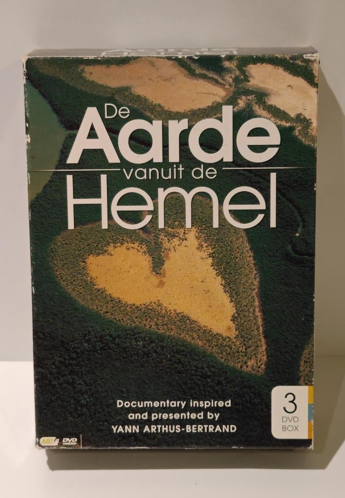 De Aarde vanuit de Hemel 3 DVD Box Yann Arthus-Bertrand NL, Alle leeftijden, Boxset, Natuur, Ophalen of Verzenden