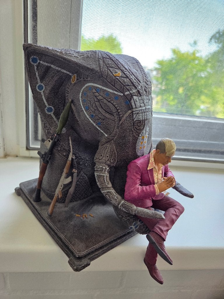 Pagan Min on Elephant Throne beeld, Ophalen of Verzenden, Zo goed als nieuw