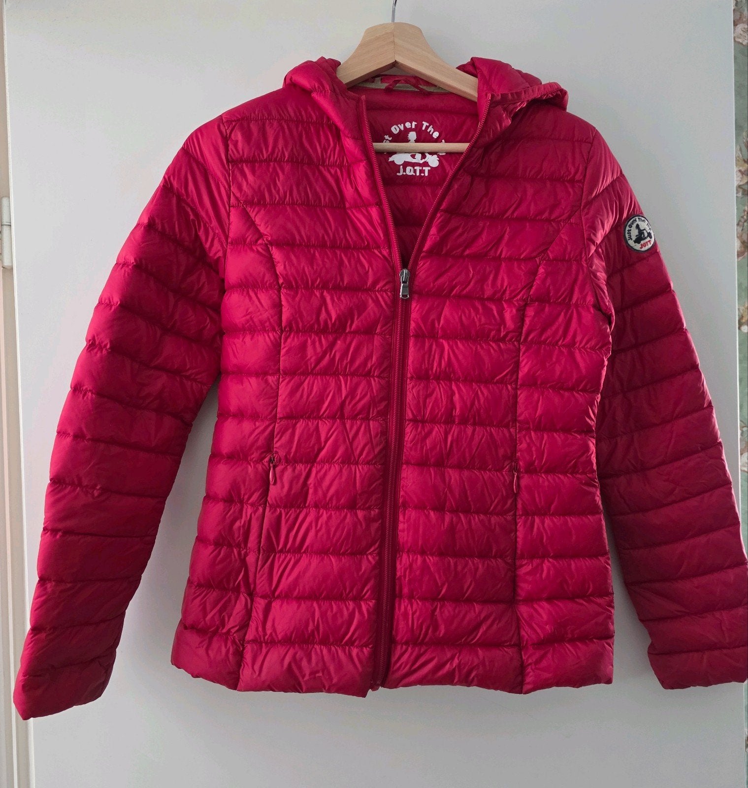 Jott Jas Rood Maat XS - weinig gedragen, Ophalen of Verzenden, Zo goed als nieuw, Maat 34 (XS) of kleiner, Rood