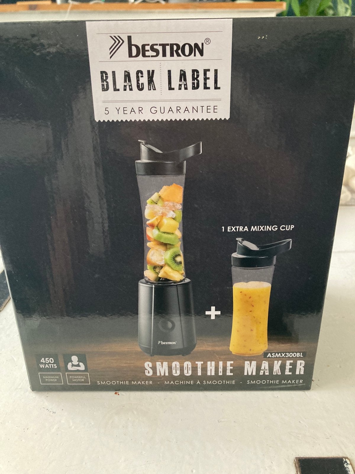 Bestron smoothie maker *nieuw*, Witgoed en Apparatuur, Ophalen of Verzenden, Nieuw, Blender