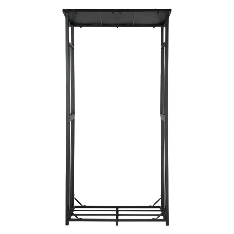Houtopslag met dak | Brandhoutrek | Houtrek | 90x60x180cm, Minder dan 3 m³, Ophalen of Verzenden