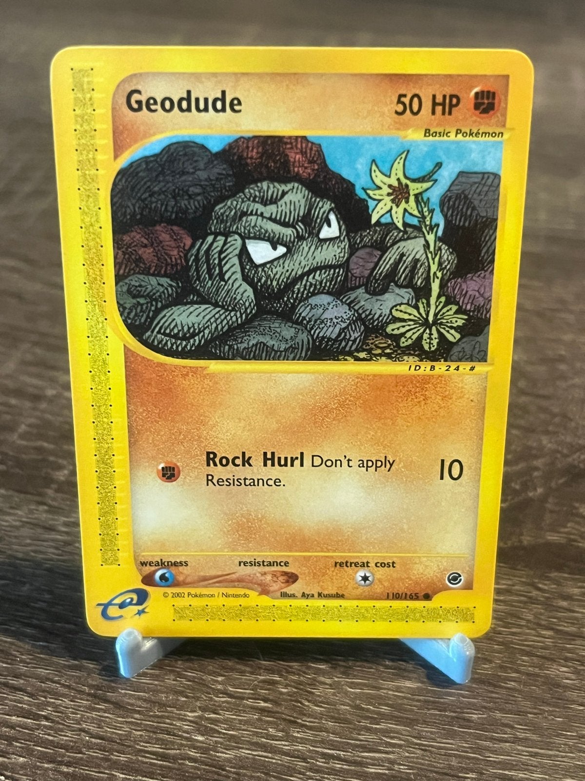 Geodude (110/165) - Expedition  -Nm, Ophalen of Verzenden, Zo goed als nieuw, Losse kaart