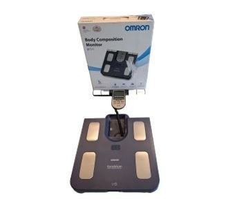 OMRON BF511 lichaamsanalyse weegschaal, Nieuw, 100 kg of meer, Ophalen of Verzenden, Digitaal