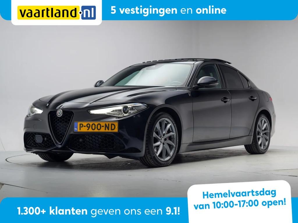 Alfa Romeo Giulia 2.0T Sprint 202 pk Aut.[ Pano Clima/ECC Le, Auto's, Alfa Romeo, Automaat, Zwart, 1600 kg, Giulia