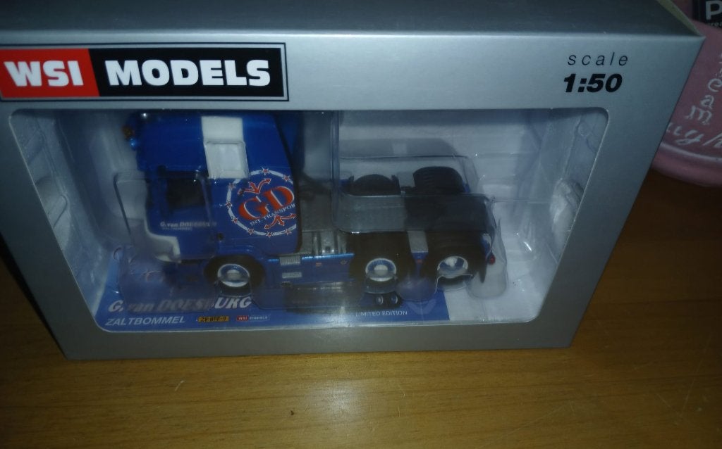 WSI Scania, G. van Doesburg,  Highliner, Trekker, Ophalen of Verzenden, Zo goed als nieuw, Bus of Vrachtwagen, Wsi