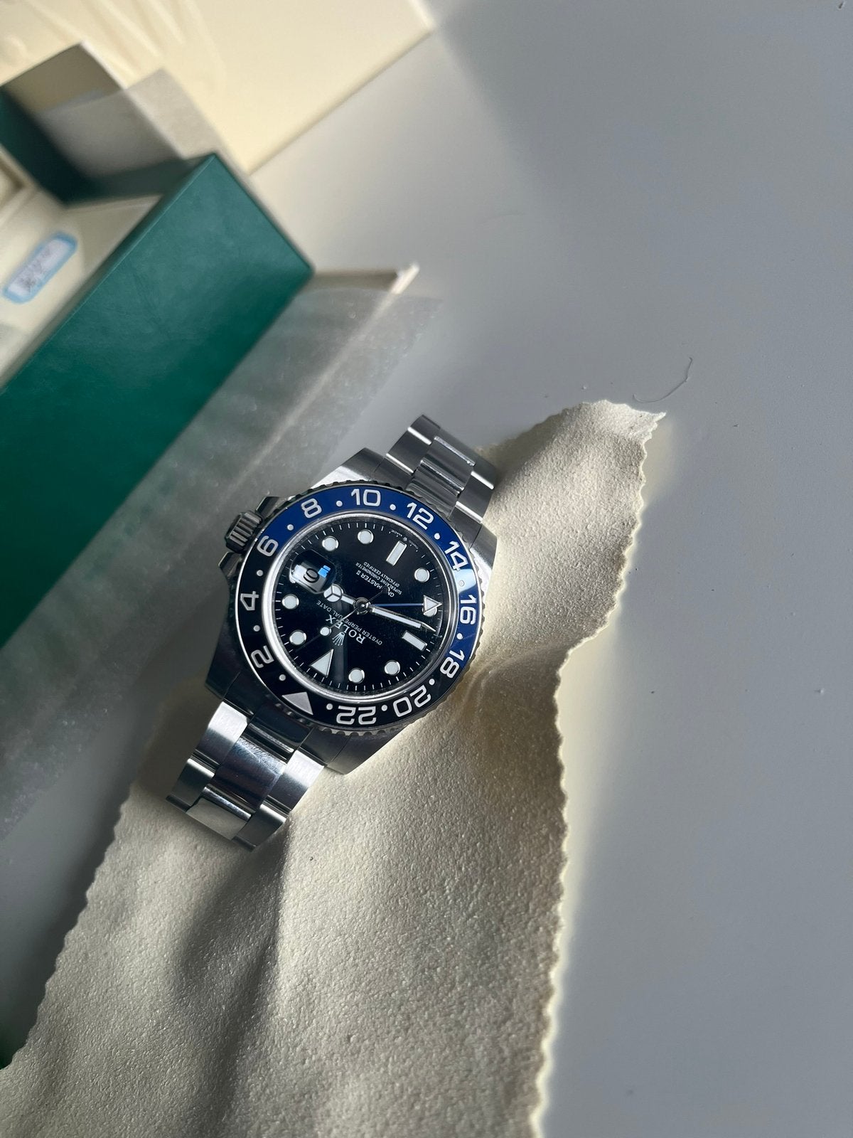 Rolex GMT MASTER (batman), Sieraden, Tassen en Uiterlijk, Ophalen of Verzenden, Zo goed als nieuw, Staal, Rolex