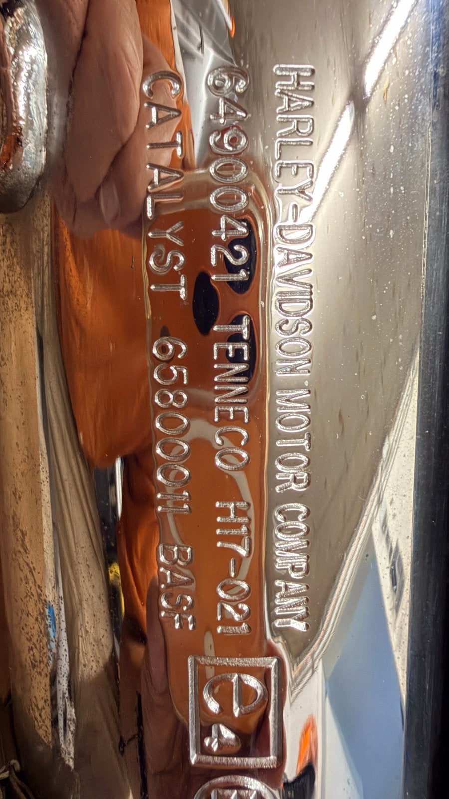 Harley-Davidson uitlaten - Tenneco HTT-021, Motoren, Ophalen of Verzenden, Gebruikt