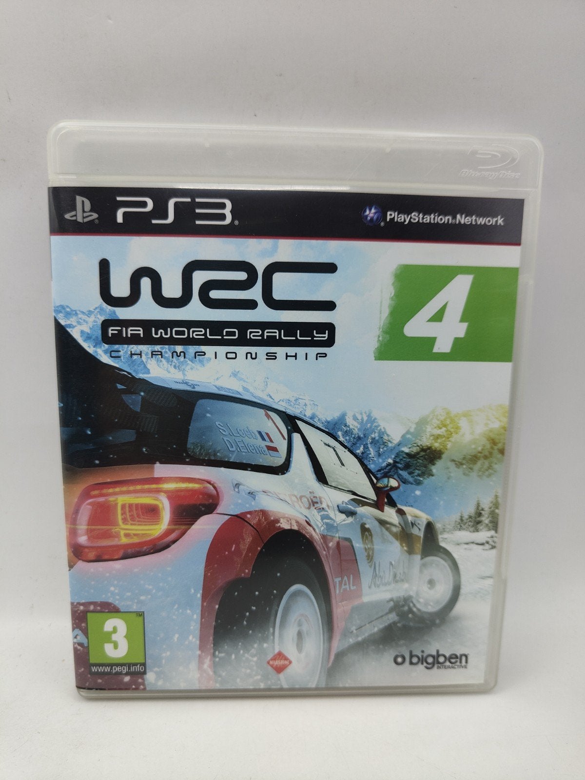 WRC 4 FIA World Rally Championship PS3, Spelcomputers en Games, 1 speler, Racen en Vliegen, Lesquin, Frankrijk, Ophalen of Verzenden