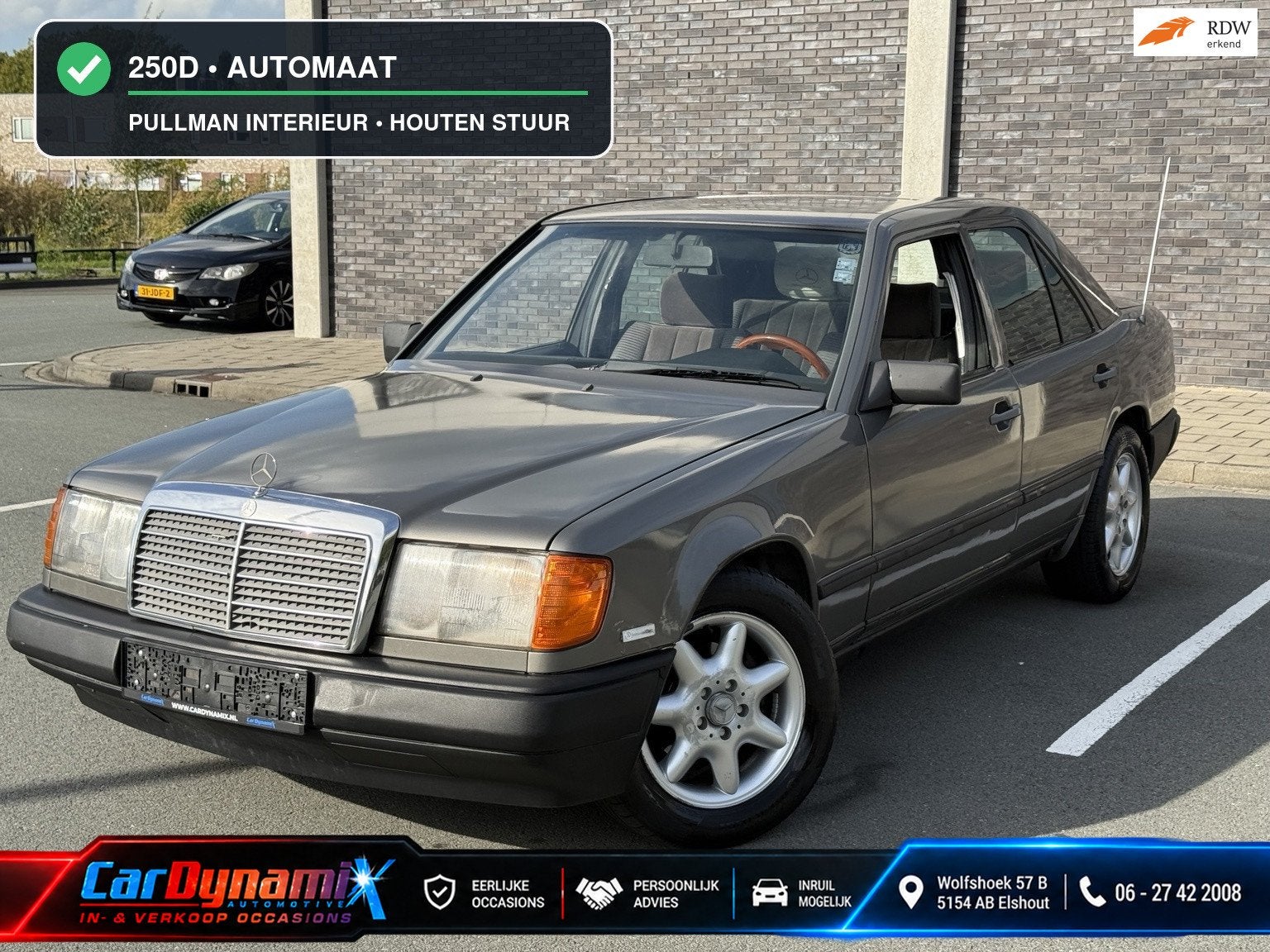 Mercedes-Benz 200-500 (W124) 250 D | Automaat | 5-Cil. | APK, Auto's, Automaat, Diesel, Sedan, ABS