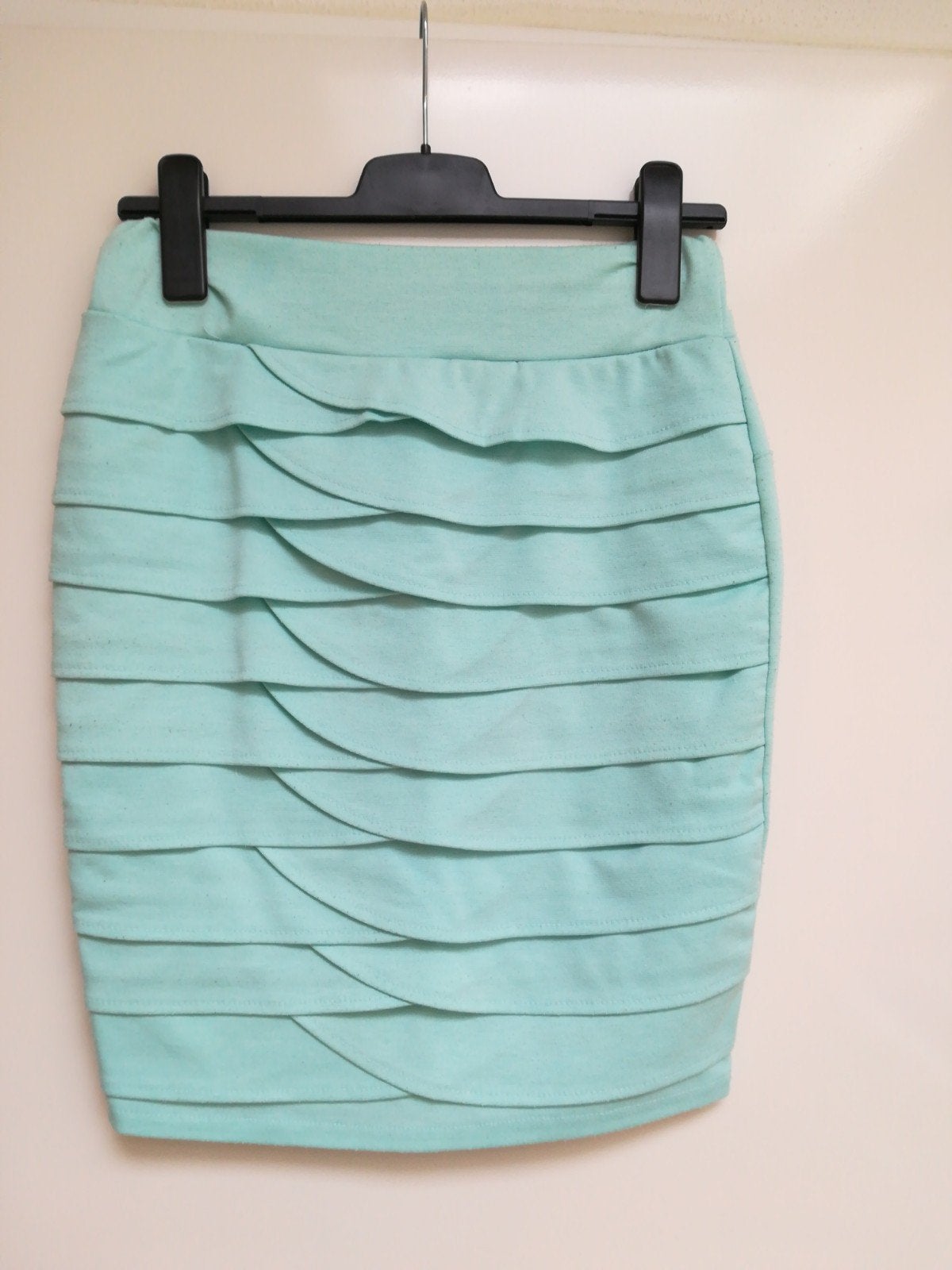 Rok mintgroen maat S, Kleding | Dames, Ophalen of Verzenden, Maat 36 (S), Gedragen, Boven de knie