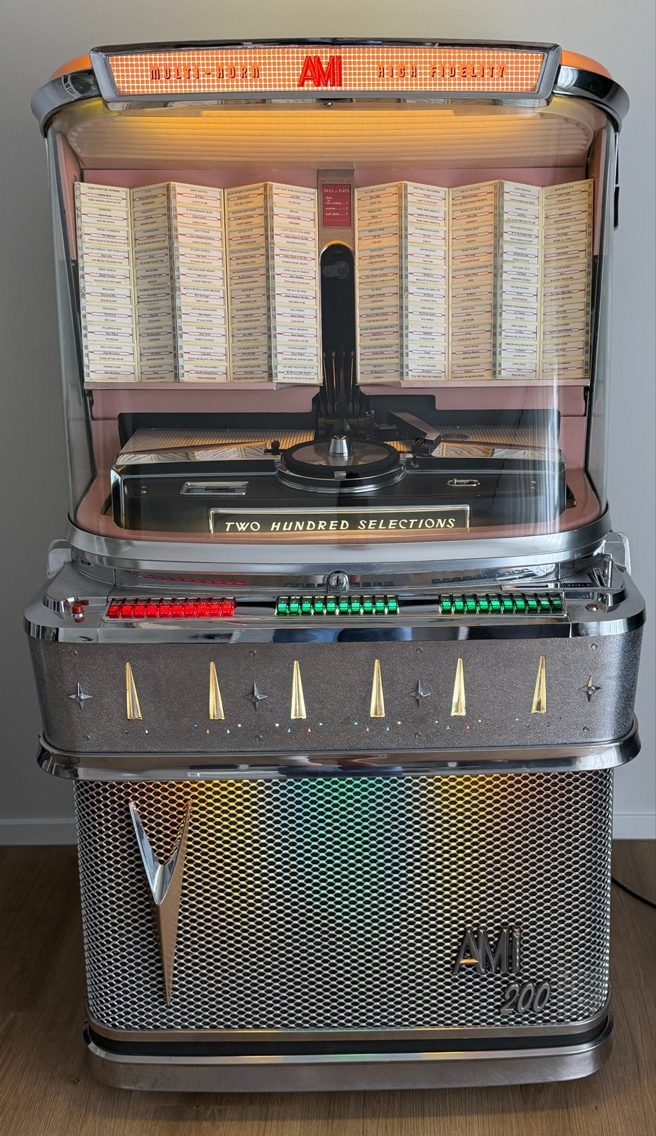 AMI JAI-200 Jukebox - Vintage en Werkend, Verzamelen, Ophalen, Gebruikt, 1950 tot 1960, Ami