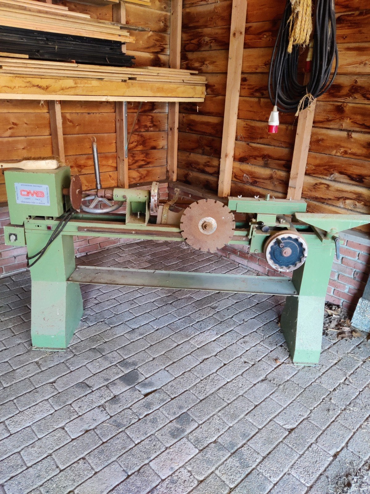 Hout draaibank, Ophalen, Gebruikt, Houtdraaibank